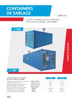 container de sablage - 1