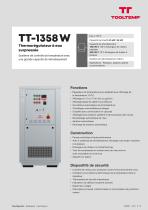 Thermorégulateur à eau surpressée 130°C type TT1358W