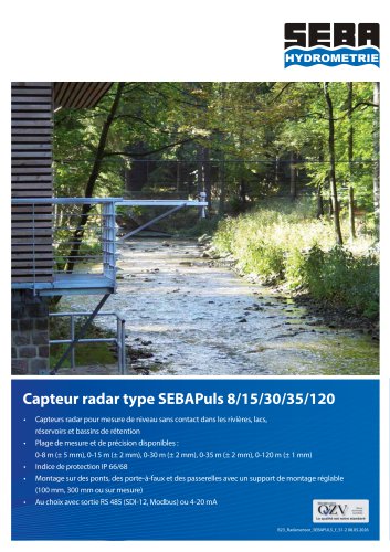 Radar Sensor Type SEBAPULS
