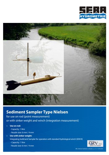 Sediment Sampler Type Nielsen