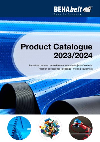 BEHAbelt Product Catalog 2023-2023