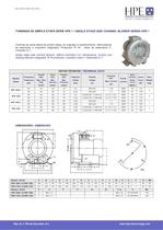 SINGLE STAGE SIDE CHANNEL BLOWER SERIES HPE 1