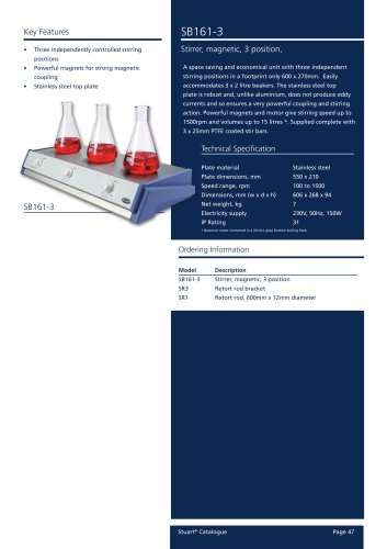 Stirrer Multiposition, SB161-3