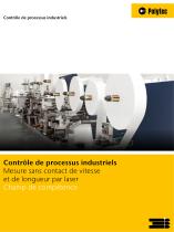 Contrôle de processus industriels | Mesure sans contact de vitesse et de longueur par laser - 1