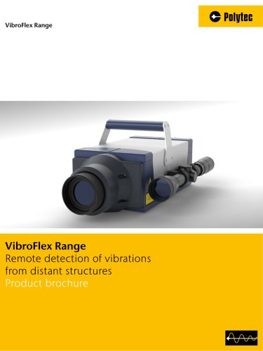 VibroFlex Range - Remote detection of vibrations from distant structures