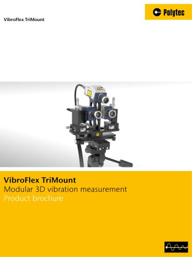 VibroFlex TriMount - Modular 3D vibration measurement