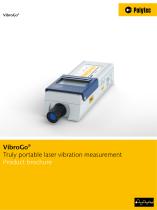 VibroGo | Truly portable laser vibration measurement
