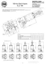 Catalogue vérins electriques FR - 12