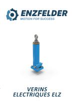 Catalogue vérins electriques FR