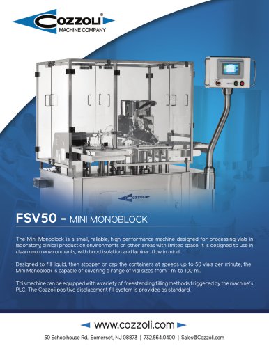 FSV50 - MINI MONOBLOCK