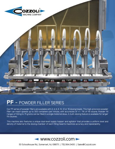 Powder Fillers Series