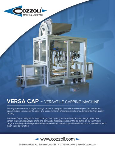 Versatile Capping Machine