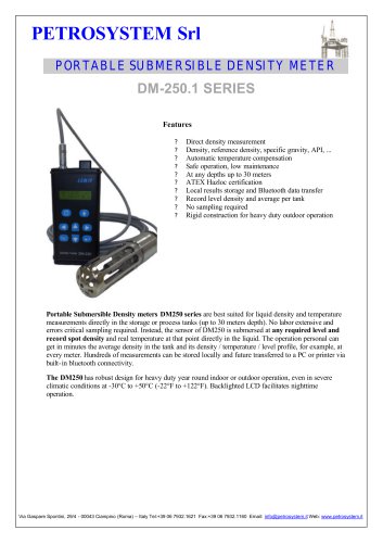 DM-250.1 SERIES