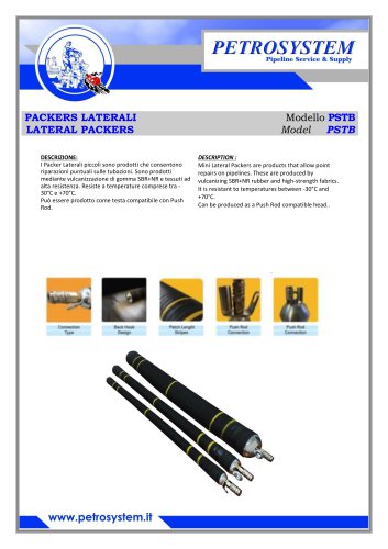 LATERAL PACKERS Mod.PSTB