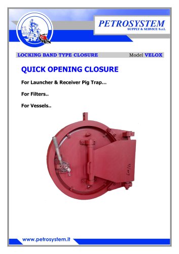 LOCKING BAND TYPE CLOSURE