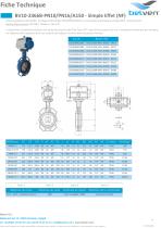 BV10-2366B-PN10/PN16/A150 - Levier - 4