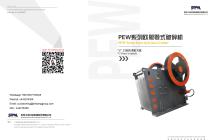 SBM PEW Series Jaw Crusher for Stone and Ore