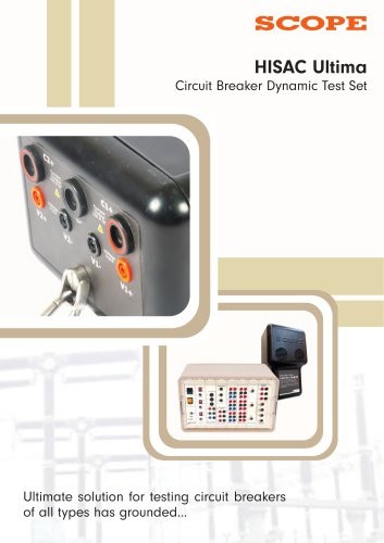 HISAC Ultima Circuit Breaker Dynamic Test Set