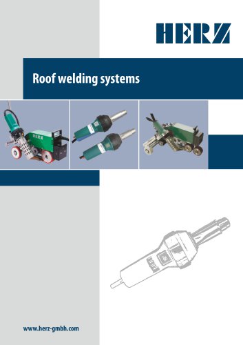 Roof- welding systems