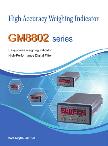 GM8802 Weighing Indicator High Accuracy for Industrial Weight