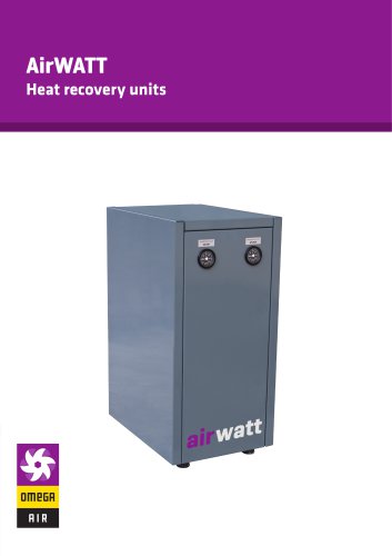 AirWATT - Heat recovery units