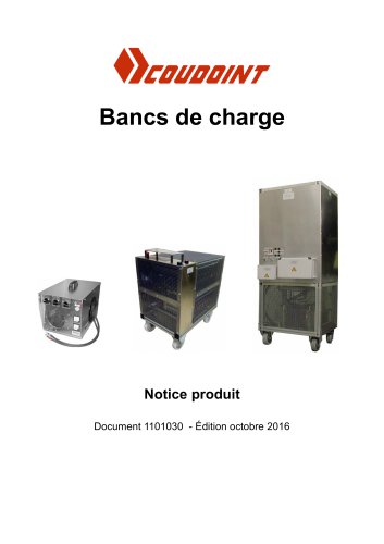 bancs de charge