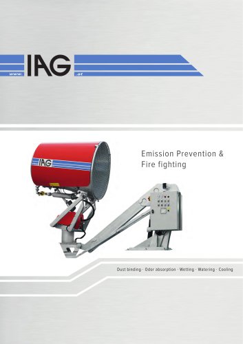 Dust binding - Emission prevention - Firefighting