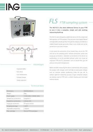 FLS FTIR-sampling system