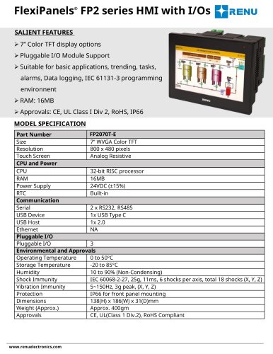 FP2070T-E