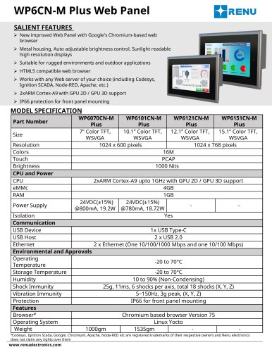 WP6070CN-M Plus