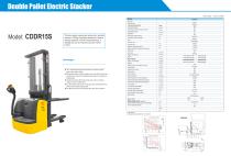 XILIN Electric Stacker ( Walkie Type | CDDR15S) for Warehouse