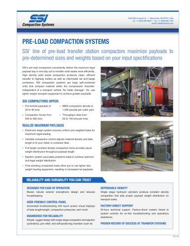 Pre-Load Compactors Overview