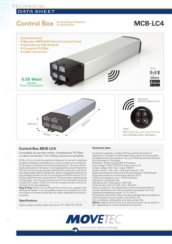 Control Box MCB-LC4