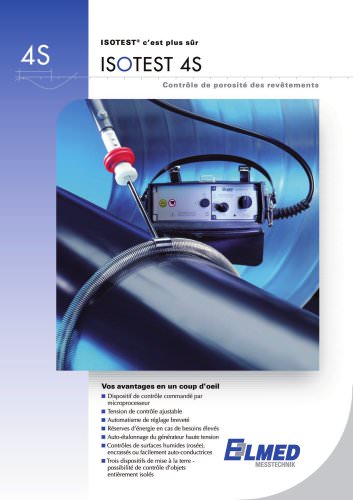 Détecteur de porosité ISOTEST 4S