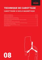 CAROTTEUSE À SOCLE MAGNÉTIQUE