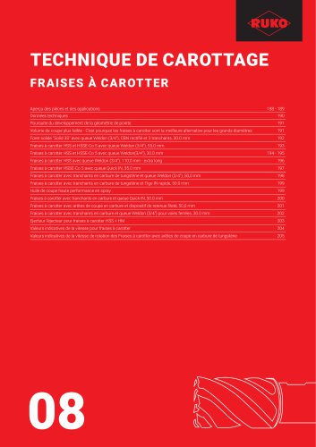 FRAISES À CAROTTER
