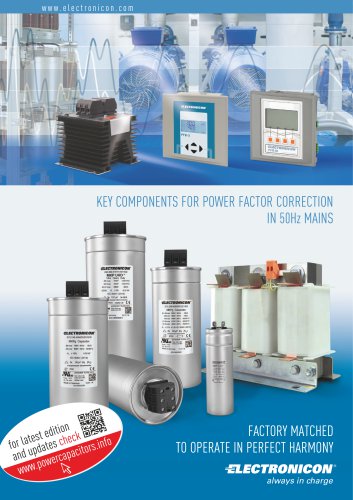 Power capacitors Complete Catalogue