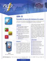 LRM-10A - Ensemble micro-ohmmètre pour poste électrique - 1