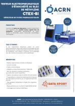 Détecteur électropneumatique de fuite pharmaceutique au bleu de méthylène CTEX-Bi - 2