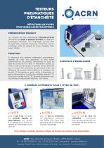 Testeur d'étanchéité pneumatique CTE - 2