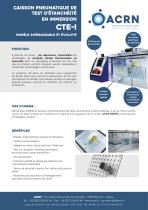 Testeur d'étanchéité pneumatique CTE - 8