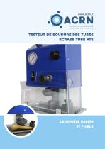 Testeur de soudures des tubes ATS - 1