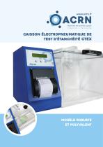 Testeurs d'étanchéité électropneumatiques CTEX - 4