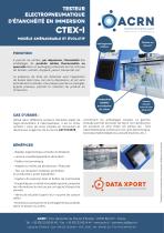 Testeurs d'étanchéité électropneumatiques CTEX - 8