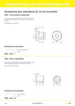 Accessoires pour les vérins mécaniques SGT - ALBERT - 8