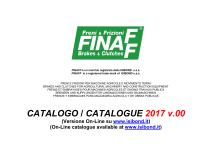 CATALOGUE DE LA FINAFF - 1