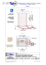 PORTILLON PMR MOTORISE BIDIRECTIONNEL TS 180° - 4