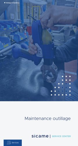 Service maintenance outillage
