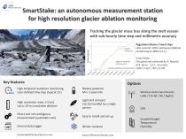 SmartStake: an autonomous measurement station for high resolution glacier ablation monitoring