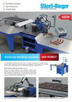 Horizontal bending machine - with ROBOT